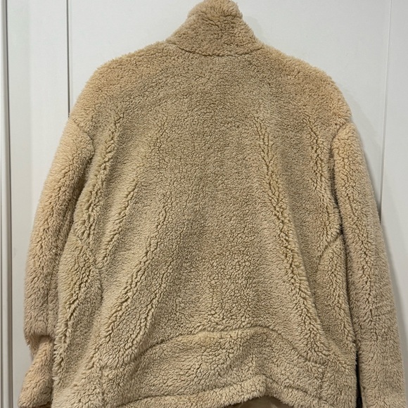 Free people so cozy slouchy teddy sherpa jacket coat - Picture 14 of 14
